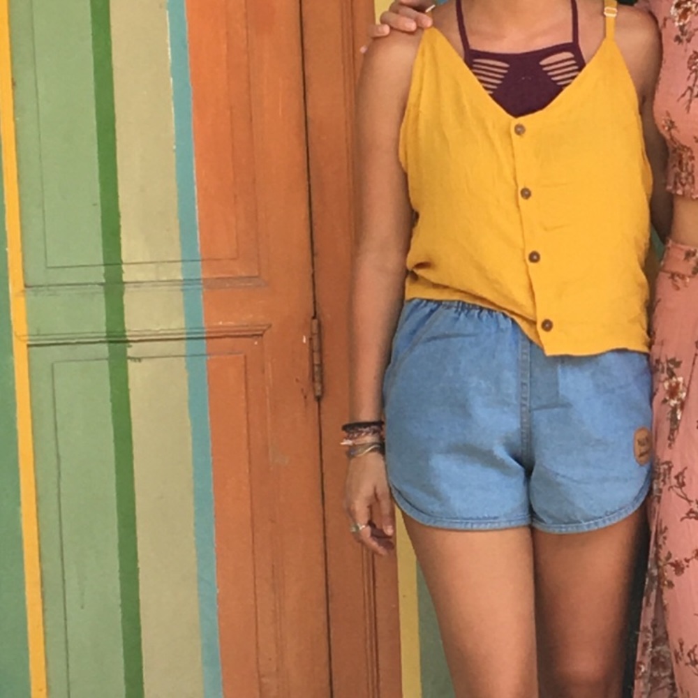 🍓SOLD🍓High waisted Denim shorts
